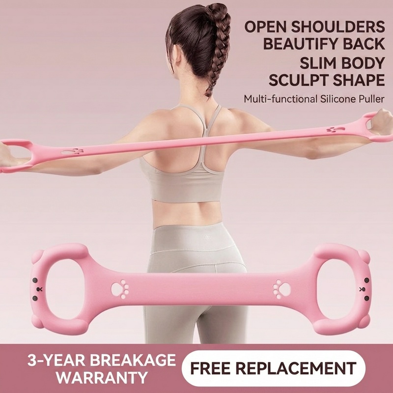 Yoga Fitness Resiliation - 40 Pounds Silicone Chest Expander Resilience