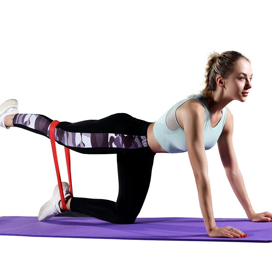 Fitness Resistance Loop Bands  - Yoga Fitness Stretching Strap 评论和价格