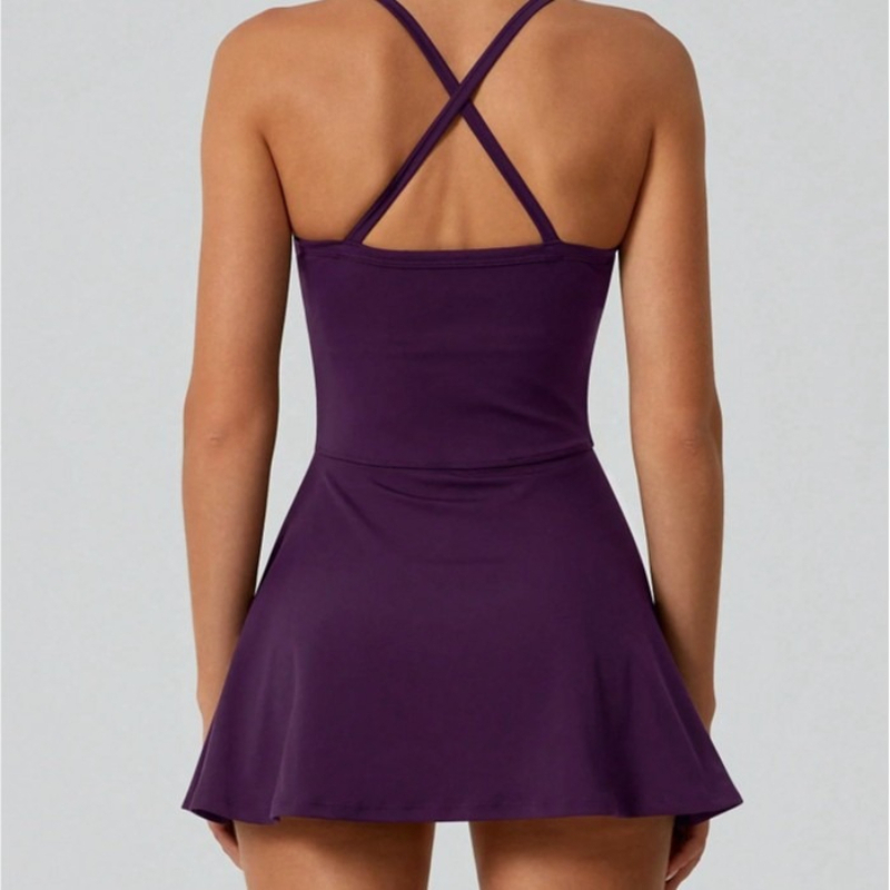 Ladies Tight Sports One Piece  - Yoga Fitness Dress 评论和价格