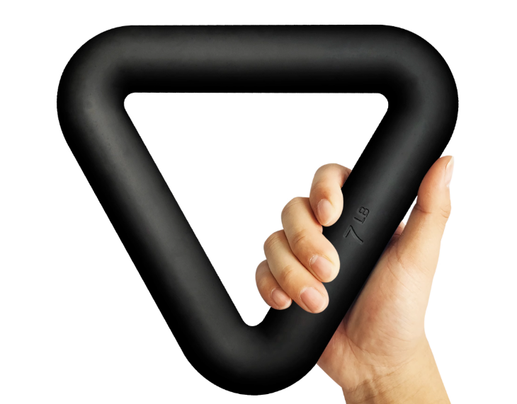 Triangle Iron Ring Yoga Weight - Yoga Fitness Training 评论和价格