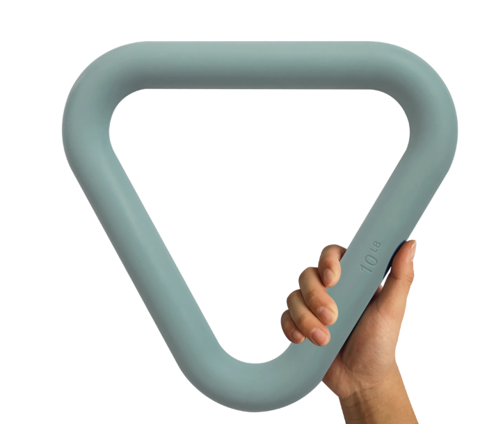 Triangle Iron Ring Yoga Weight - Yoga Fitness Training 评论和价格