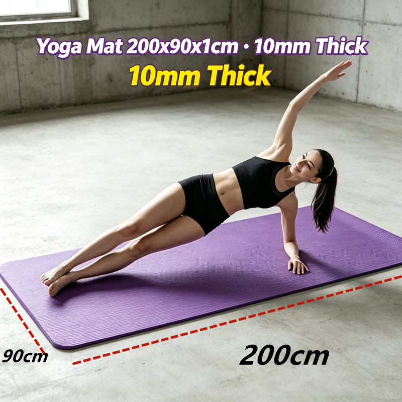 Large Anti‑Slip Fitness Yoga M - Yoga Fitness Resiliation 评论和价格