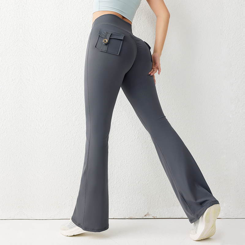 Solid Color Butt Lifting Gym F - Yoga Fitness Pants 评论和价格