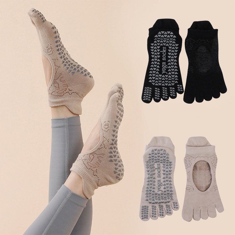 Women Yoga Toe Socks High Qual - Yoga Fitness Training 评论和价格