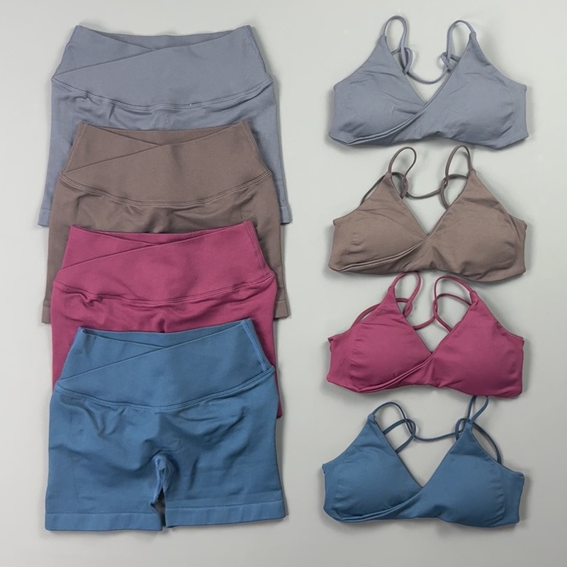 2 Pieces Workout Set Women Sur - Yoga Fitness Stretching Strap 评论和价格