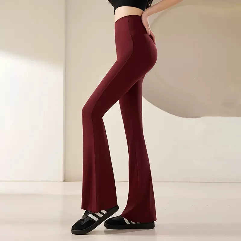 Elastic Sharkskin Fitness Yoga - Yoga Fitness Pants 评论和价格