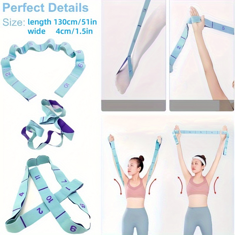 Yoga Digital Stretch Strap Ope - Yoga Fitness Stretching Strap 评论和价格