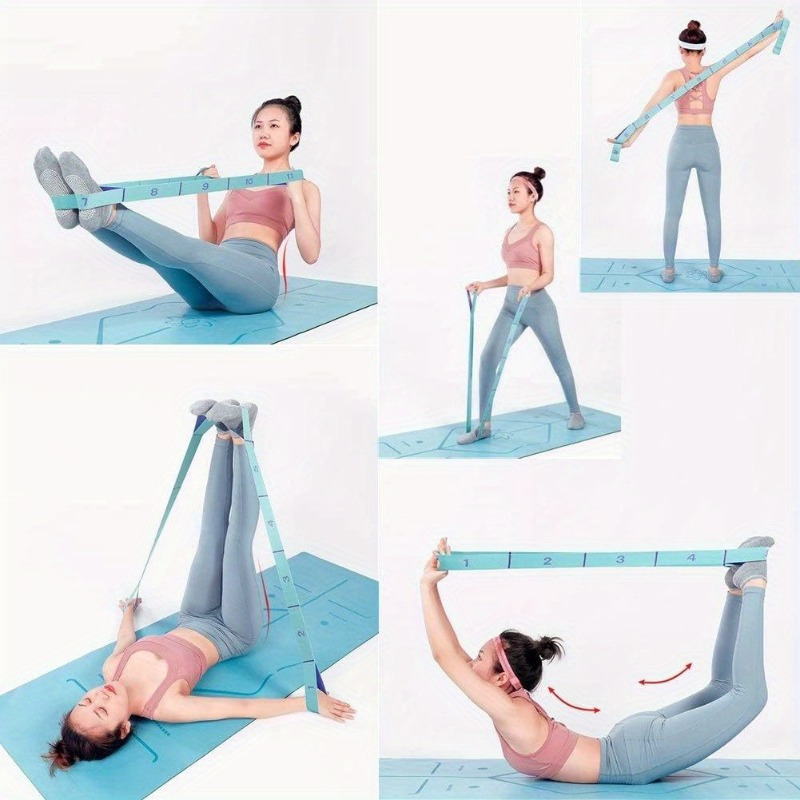 Yoga Digital Stretch Strap Ope - Yoga Fitness Stretching Strap 评论和价格