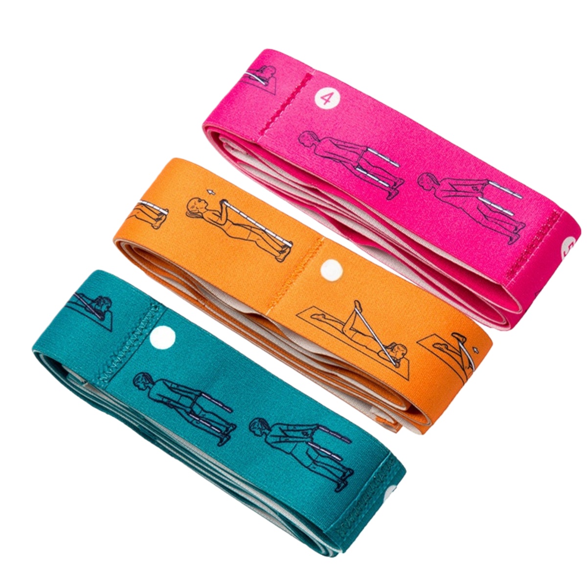 1 PCS Yoga Elastic Stretch Ban - Yoga Fitness Images 评论和价格