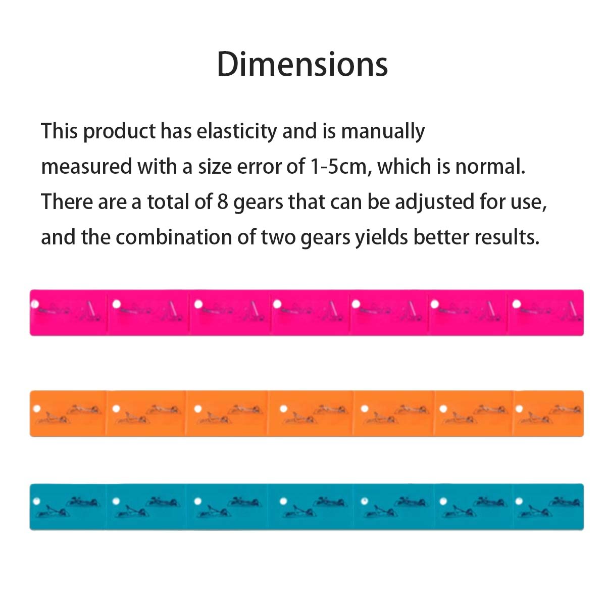 1 PCS Yoga Elastic Stretch Ban - Yoga Fitness Images 评论和价格