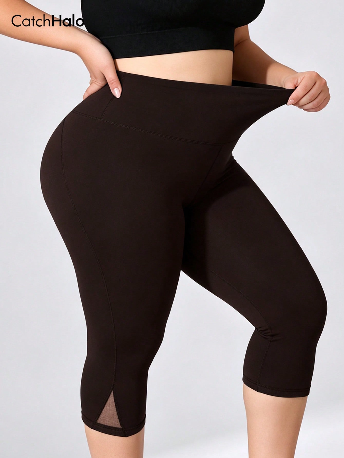 Plus Size Gym Leggings Women M - Yoga Fitness Pants 评论和价格