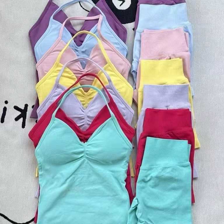 1-2 Pieces Gym Set Women Backl - Yoga Y Fitness 评论和价格