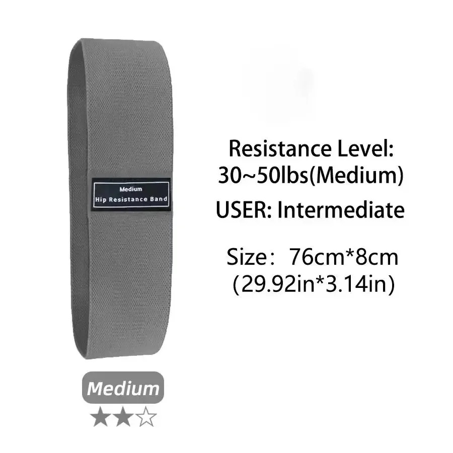 Fabric Resistance Hip Booty Ba - Yoga Fitness Stretching Strap 评论和价格