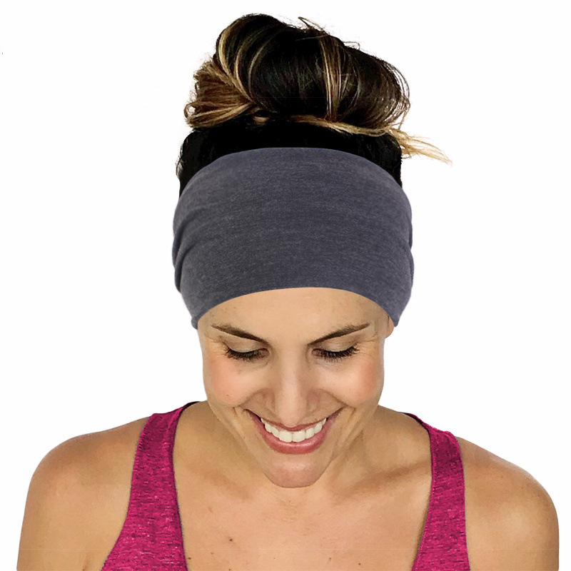 Solid Color Unisex Headband El - Yoga Fitness Stretching Strap 评论和价格
