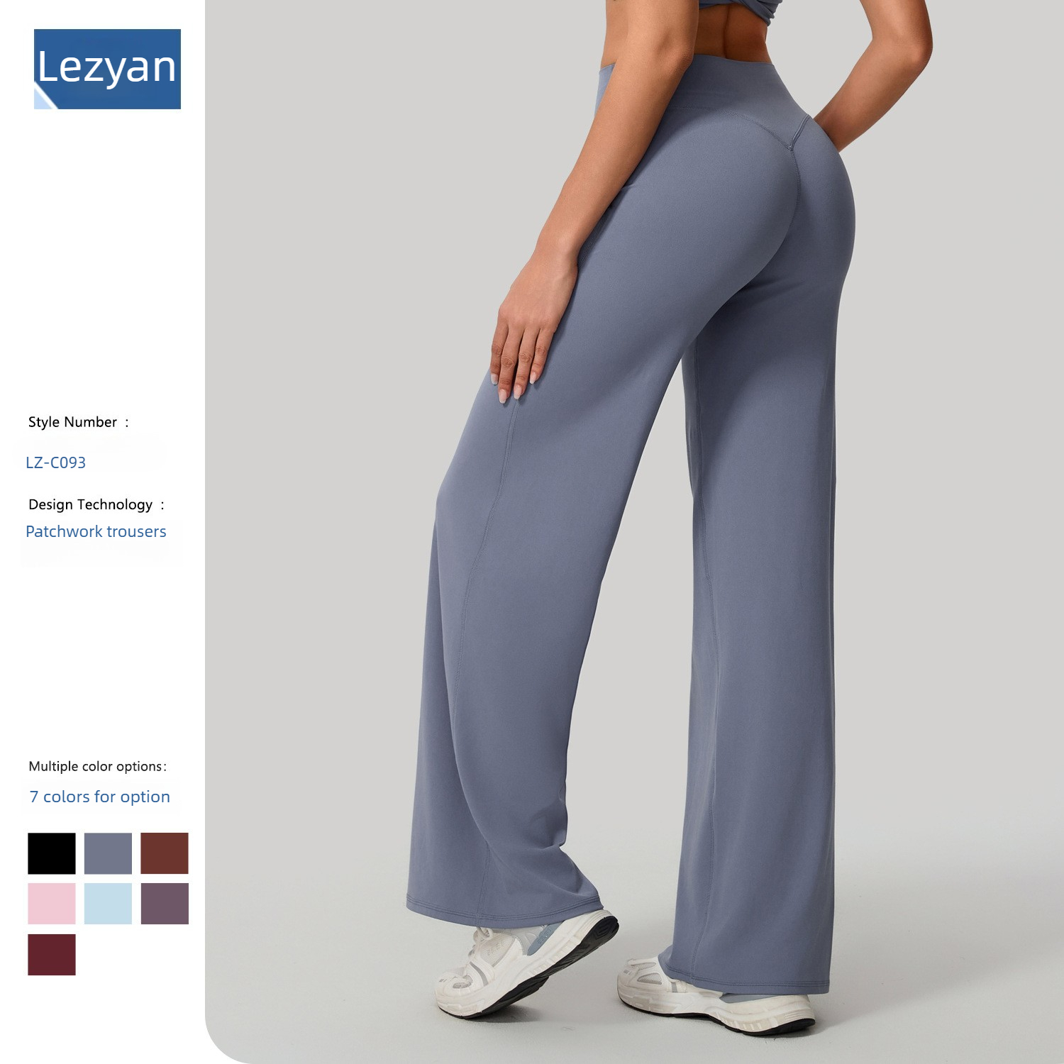 Lezyan Loose Soft Yoga Wide Le - Yoga Fitness Pants 评论和价格