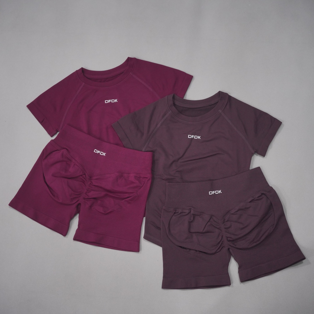DFWomen 2Pcs Seamless Yoga Set - Yoga Y Fitness 评论和价格